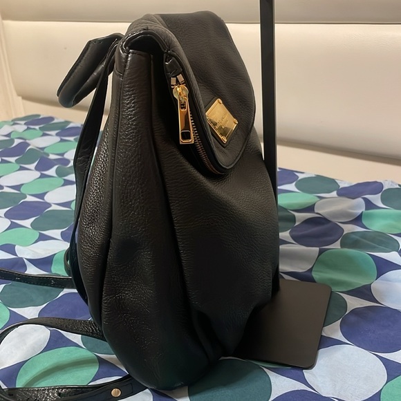 Marc Jacobs Black Backpack with Gold Accents main image 9
